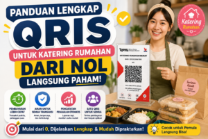 ilustrasi gambar panduan lengkap QRIS katering rumahan