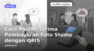 Ilustrasi: Kenapa QRIS untuk Foto Studio Lebih Praktis daripada Mesin EDC
