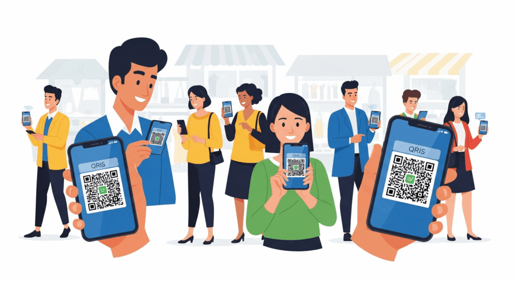 Keuntungan QRIS untuk Pemilik Counter Pulsa** Banyak pemilik gerai pulsa yang sebenarnya sudah ingin beralih ke metode pembayaran digital